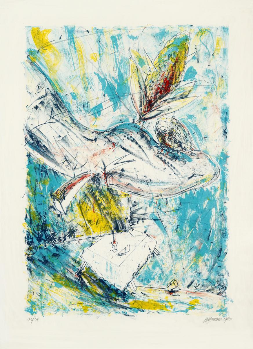 Christian Ludwig Attersee - Ohne Titel, 57902-60, Van Ham Kunstauktionen