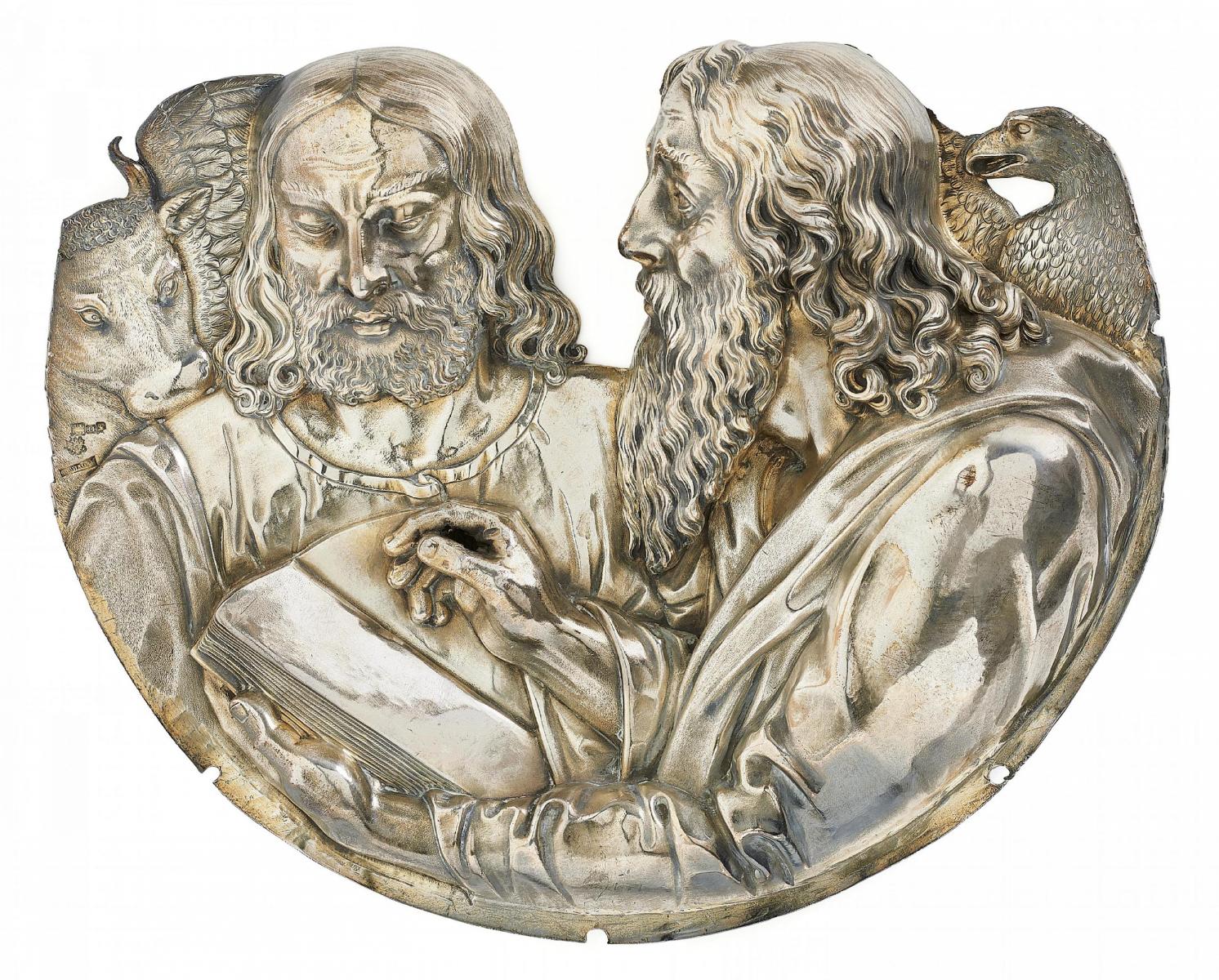 Moskau - Relief mit den Evangelisten Lukas und Johannes, 58197-49, Van Ham Kunstauktionen