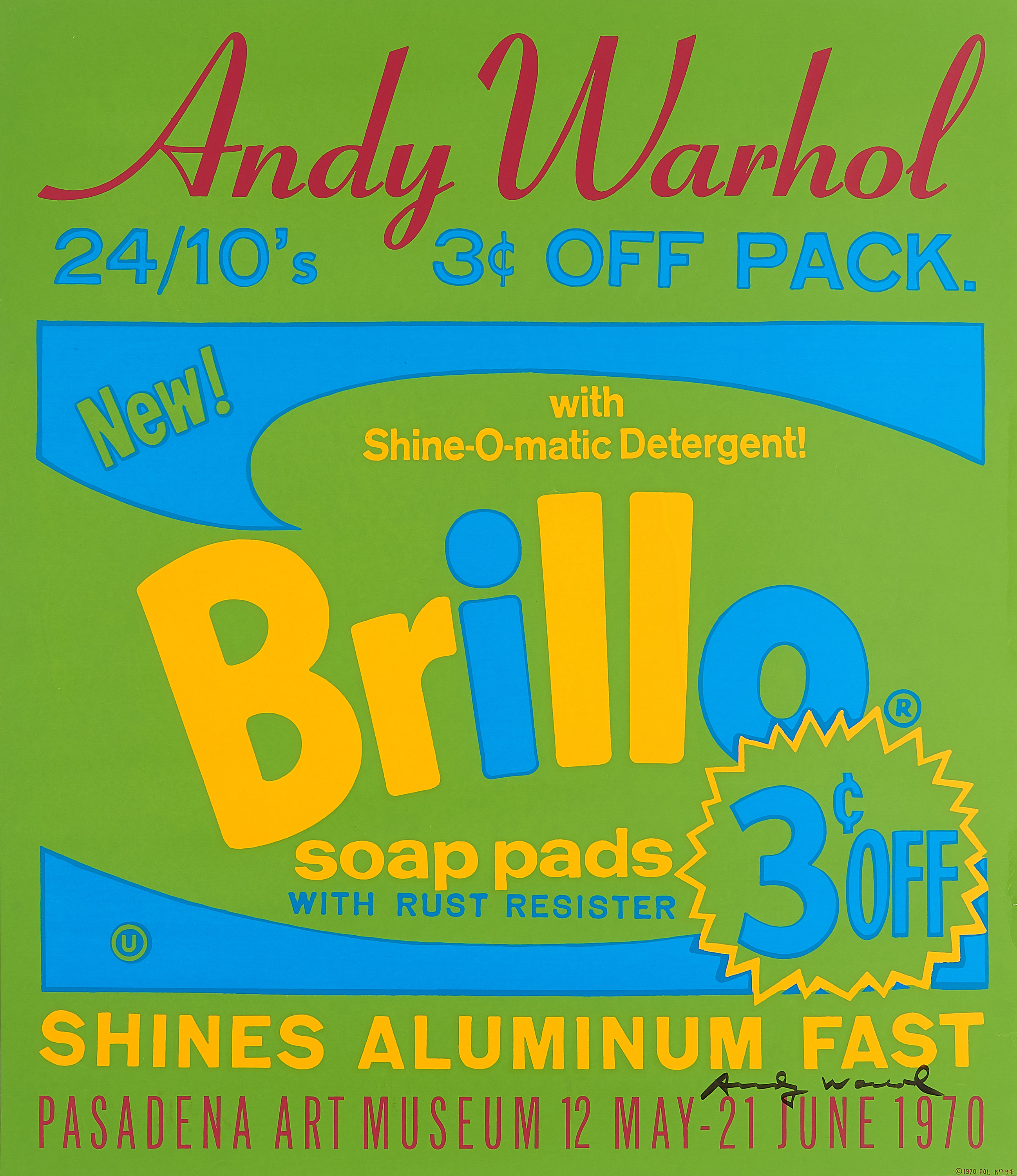Andy Warhol - Brillo Pasadena Art Museum, 68233-5, Van Ham Kunstauktionen