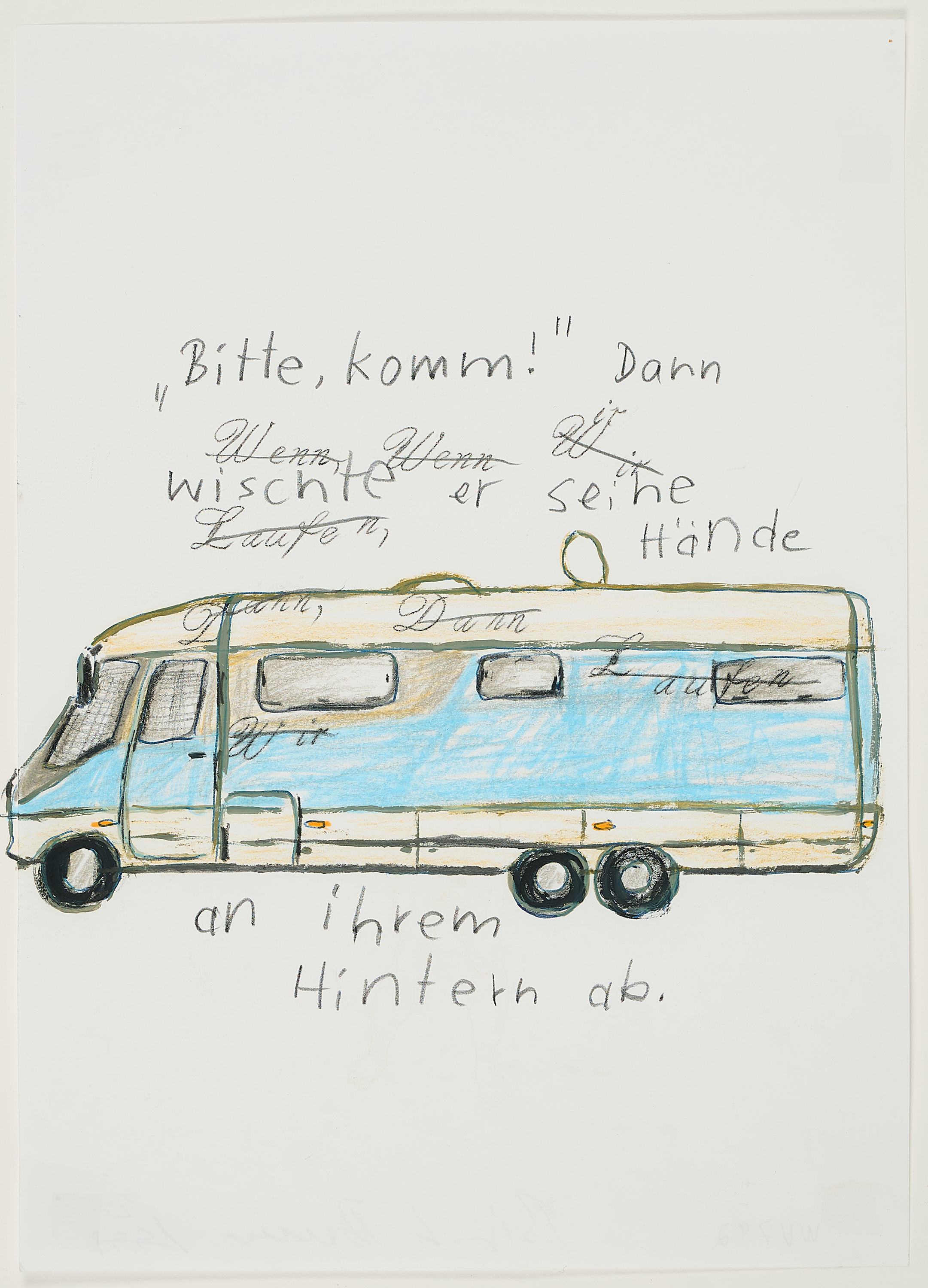 Birgit Brenner - Wenn wenn wir laufen, 77669-20, Van Ham Kunstauktionen