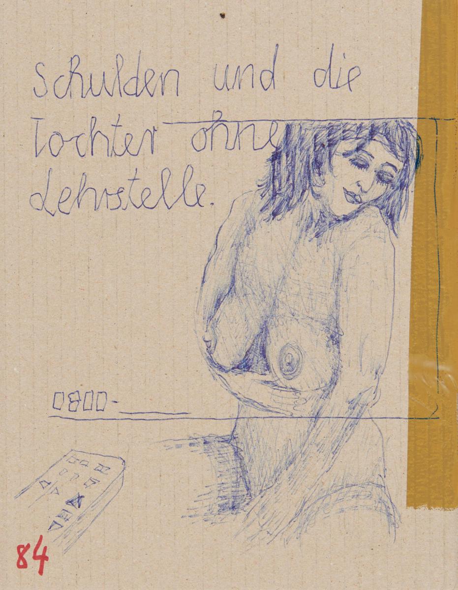 Birgit Brenner - Schulden und die Tochter ohne Lehrstelle, 300001-590, Van Ham Kunstauktionen