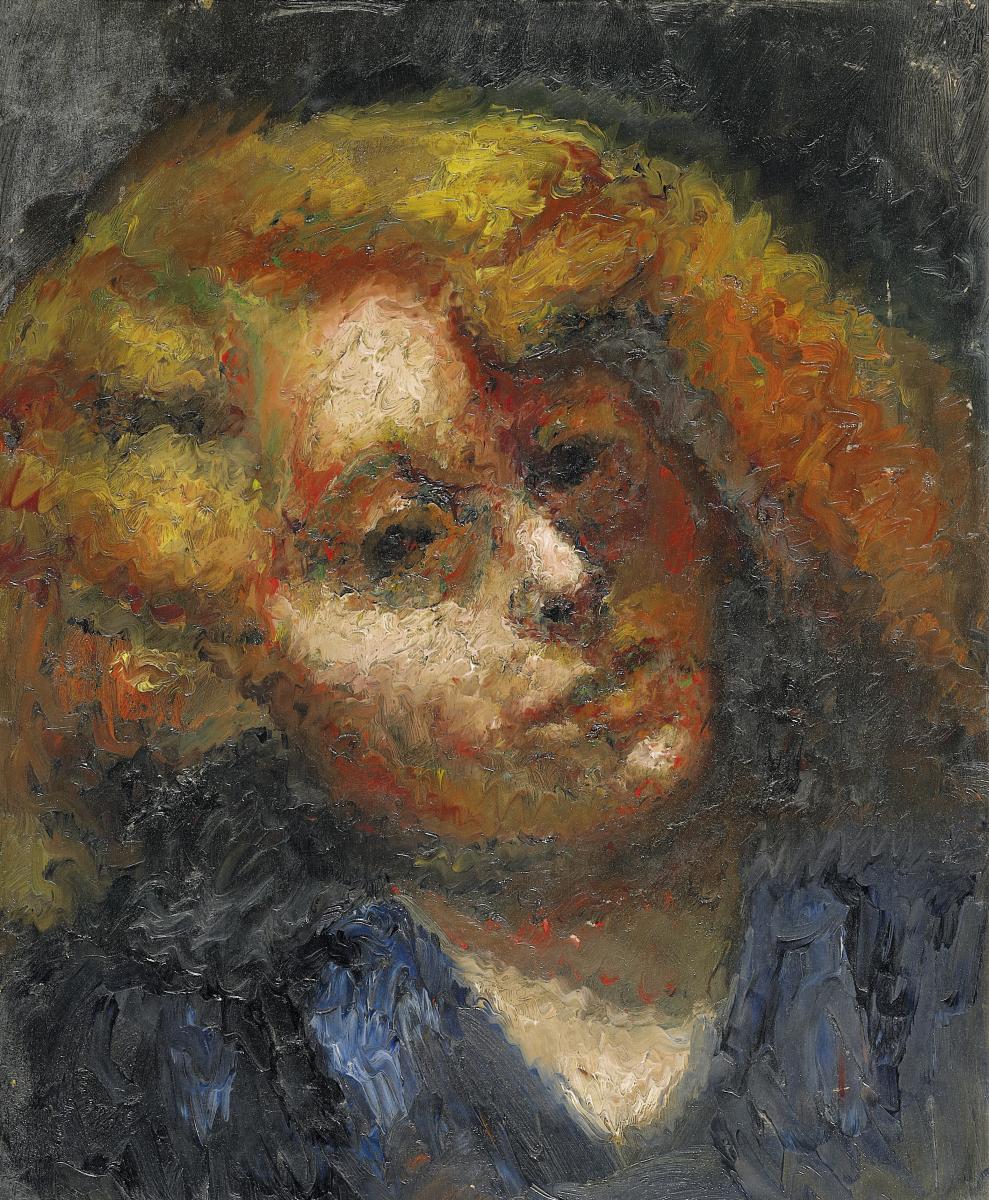 Portrait Künstler Meidner Else (1901 Berlin  - 1987 London), ,,