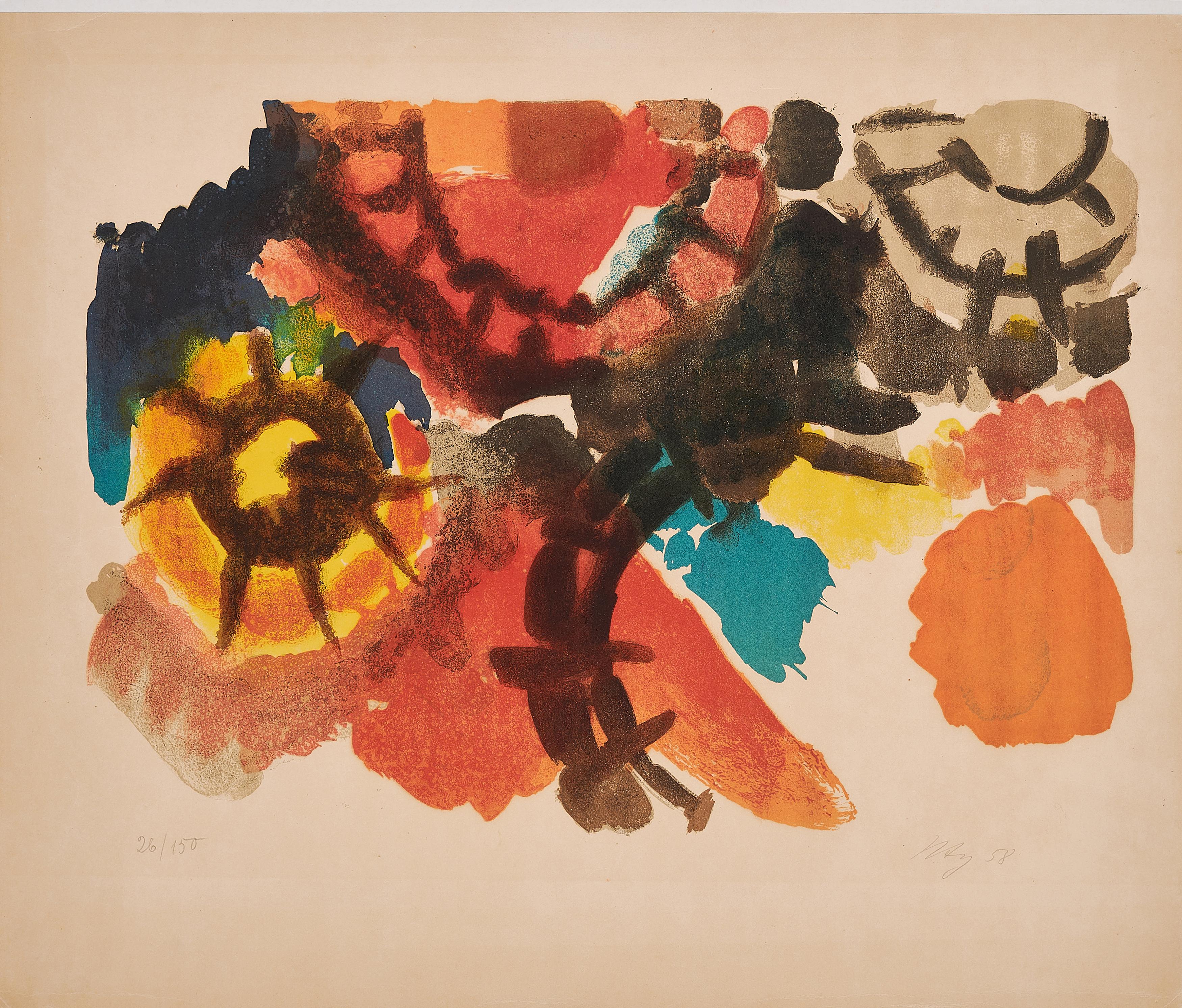 Ernst Wilhelm Nay - Ohne Titel, 70268-1, Van Ham Kunstauktionen