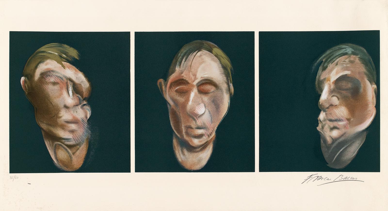 Portrait Künstler Bacon Francis (1909 Dublin  - 1992 Madrid),Zeitgenössische…