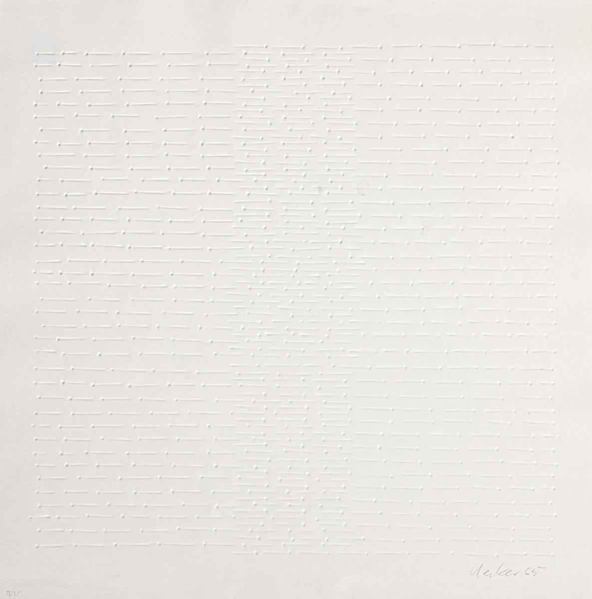 Guenther Uecker - Auktion 404 Los 869, 61653-1, Van Ham Kunstauktionen