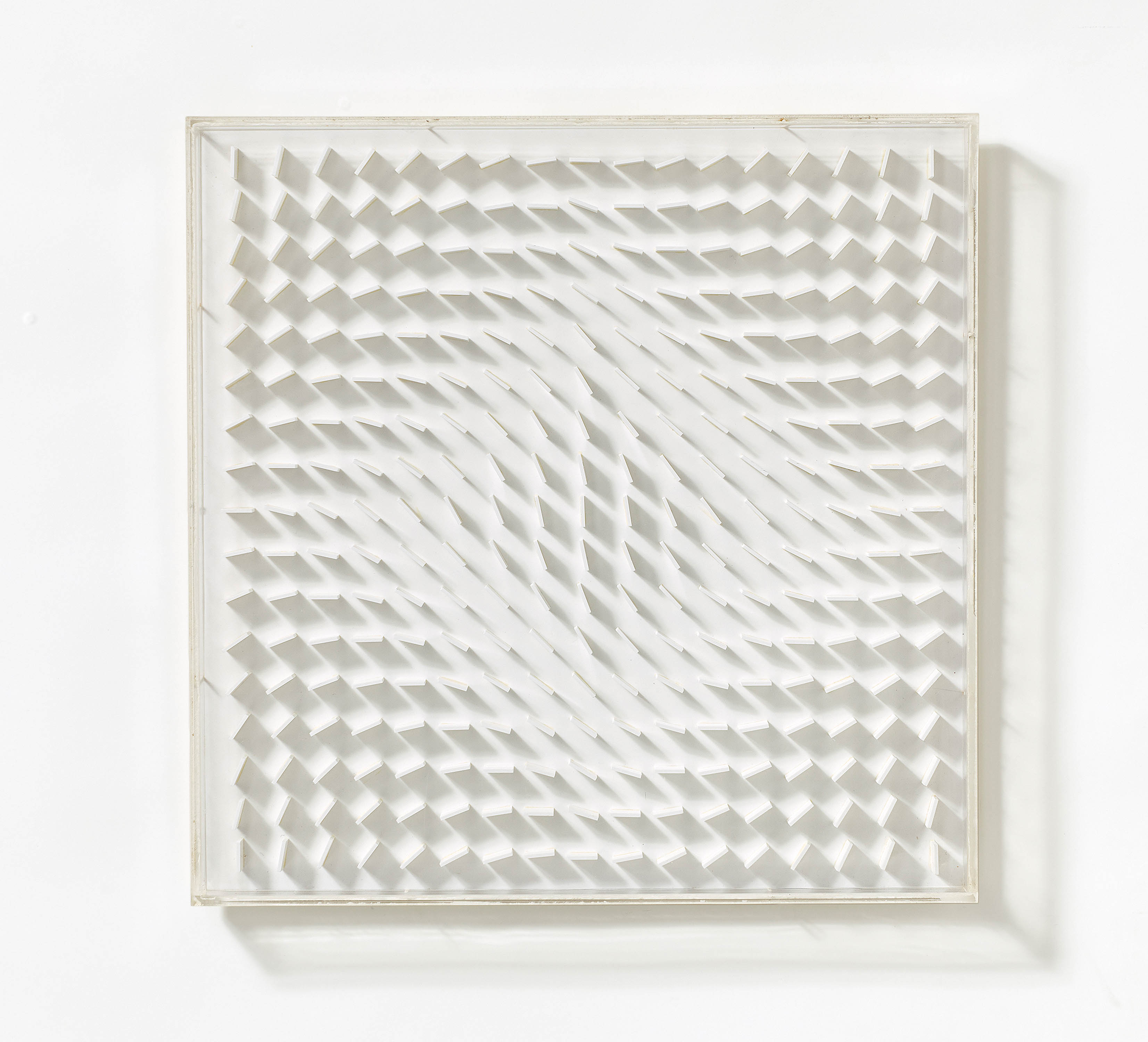 Hartmut Boehm - Quadratrelief 11 25 Grad Aus Visuell veraenderliche Struktur, 69280-1, Van Ham Kunstauktionen