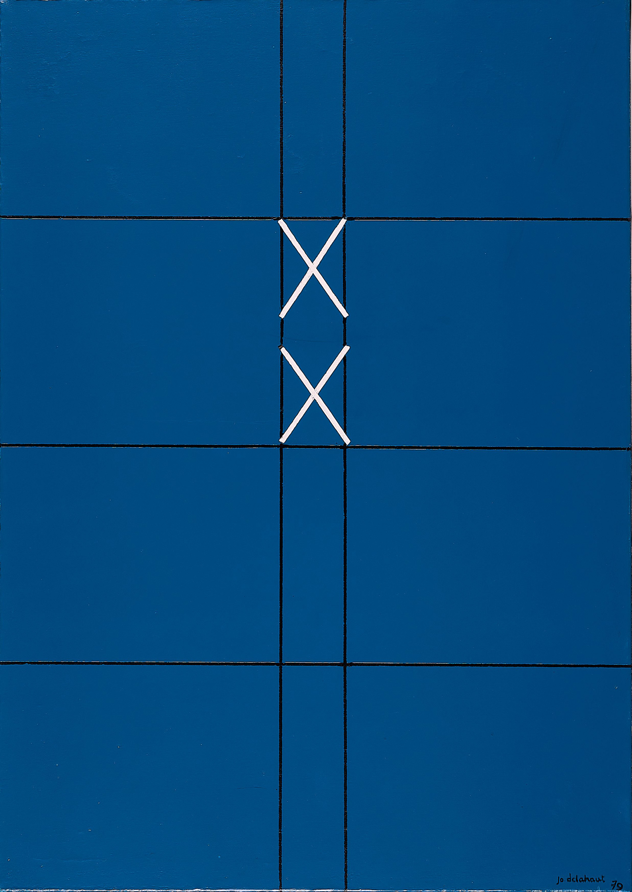 Jo Delahaut - Aire Bleue, 76558-63, Van Ham Kunstauktionen