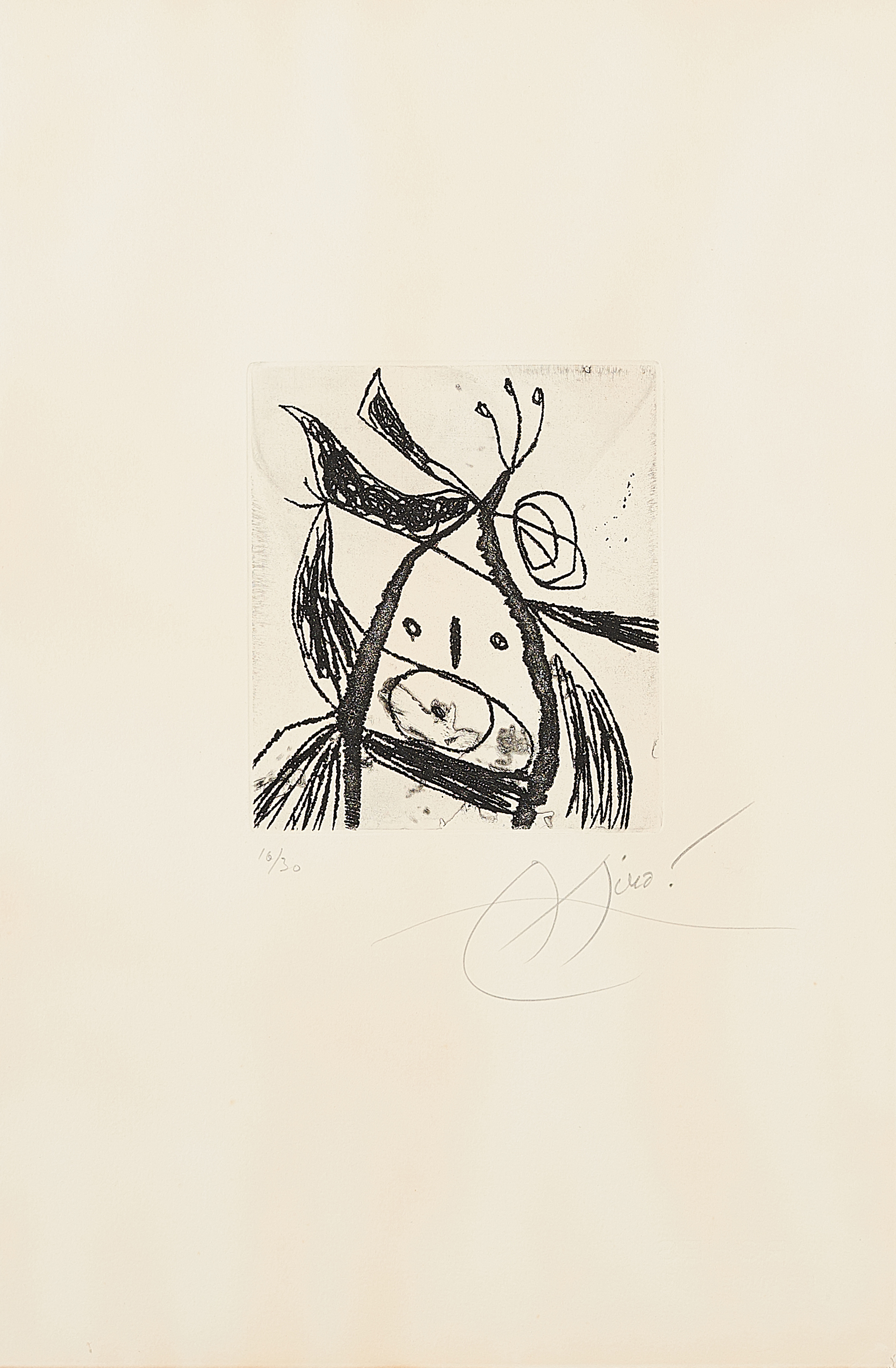 Joan Miro - Aus Les Saltimbanques, 67026-7, Van Ham Kunstauktionen