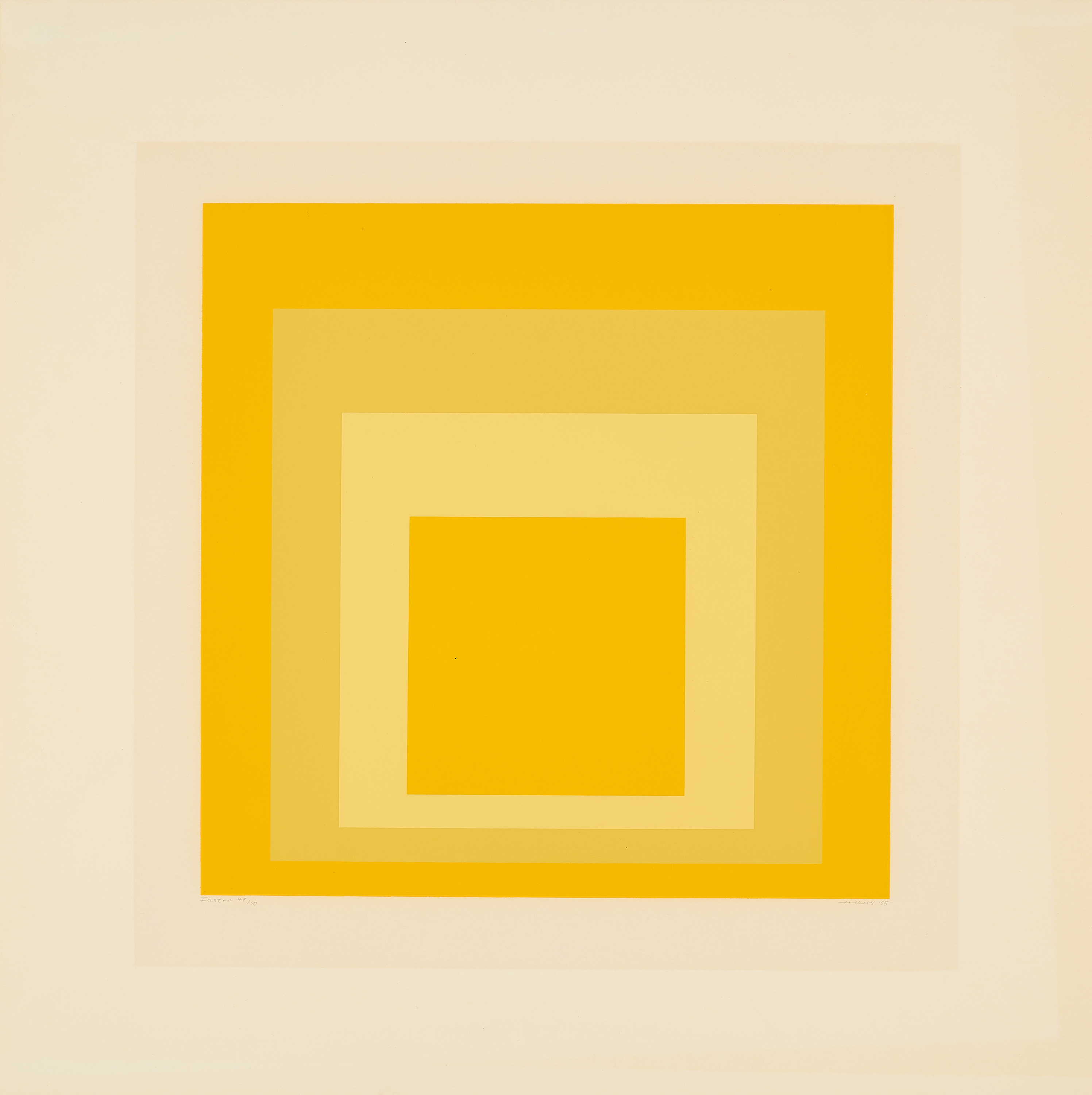 Josef Albers - Easter, 80594-1, Van Ham Kunstauktionen