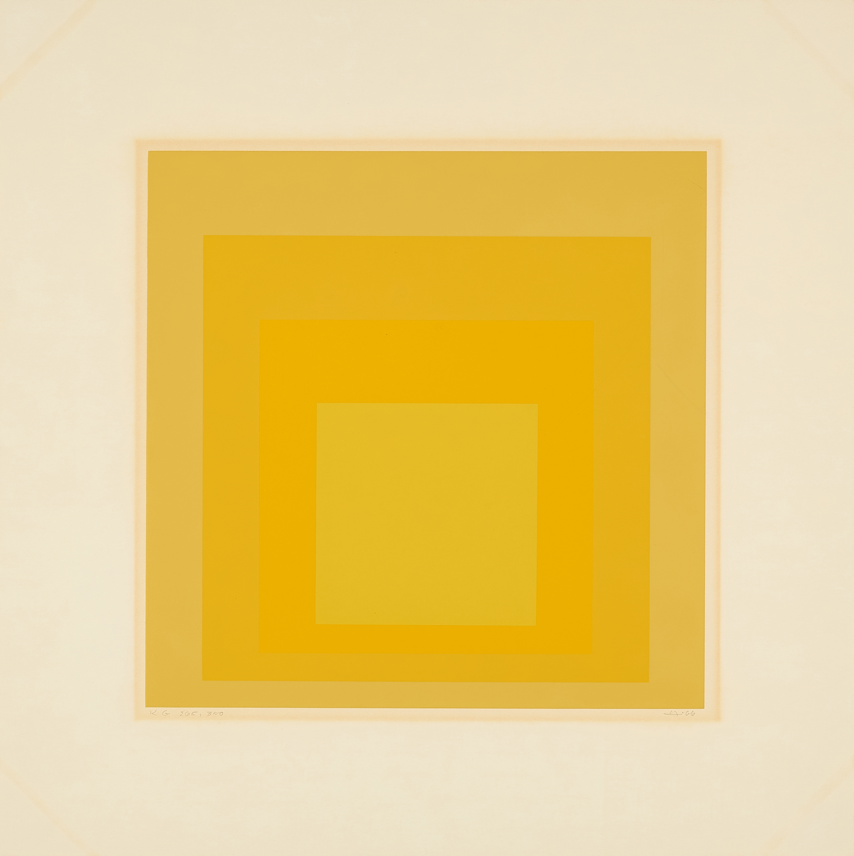 Josef Albers - KG, 80594-2, Van Ham Kunstauktionen