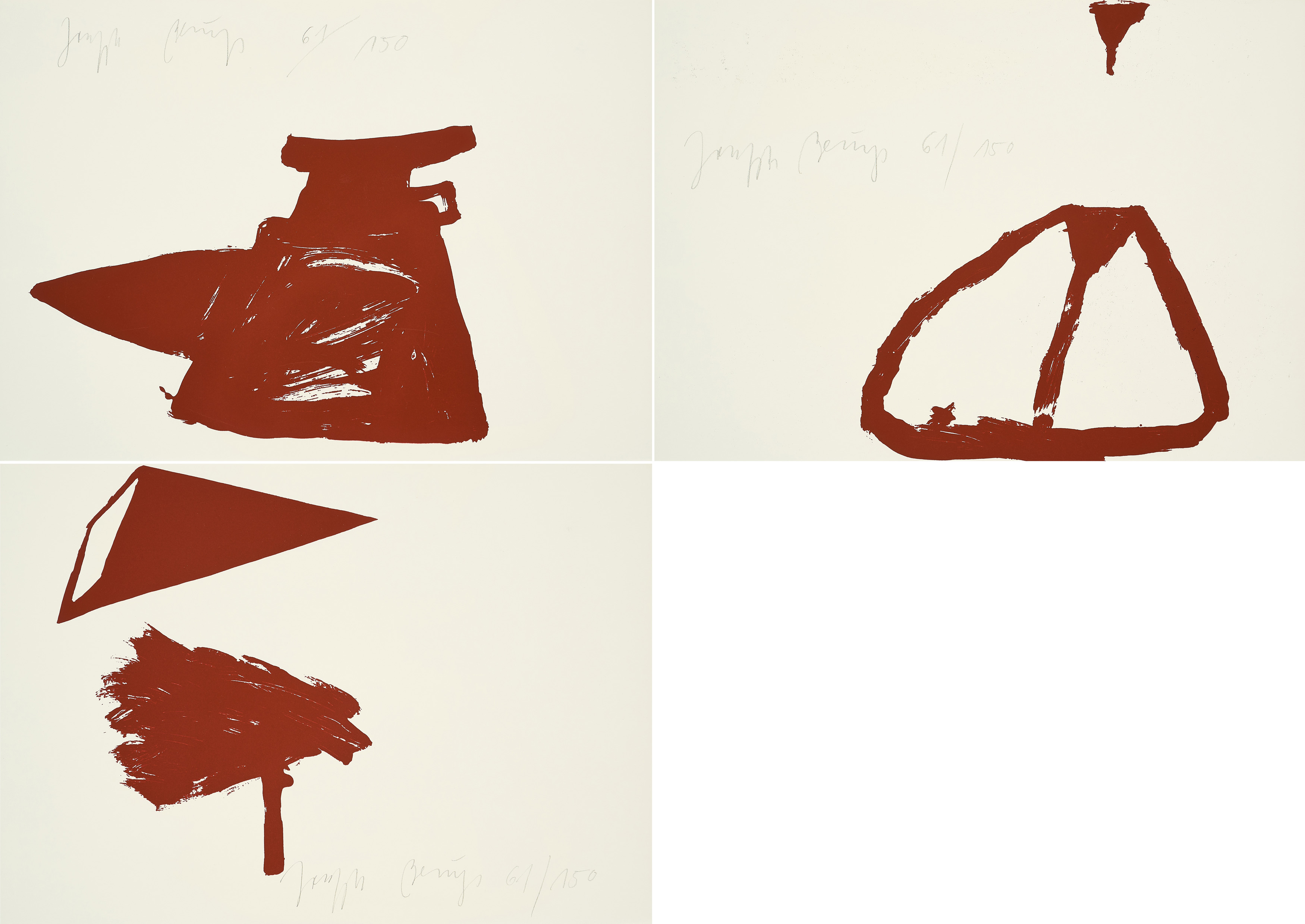 Joseph Beuys - Zeichen aus dem Braunraum, 77090-29, Van Ham Kunstauktionen