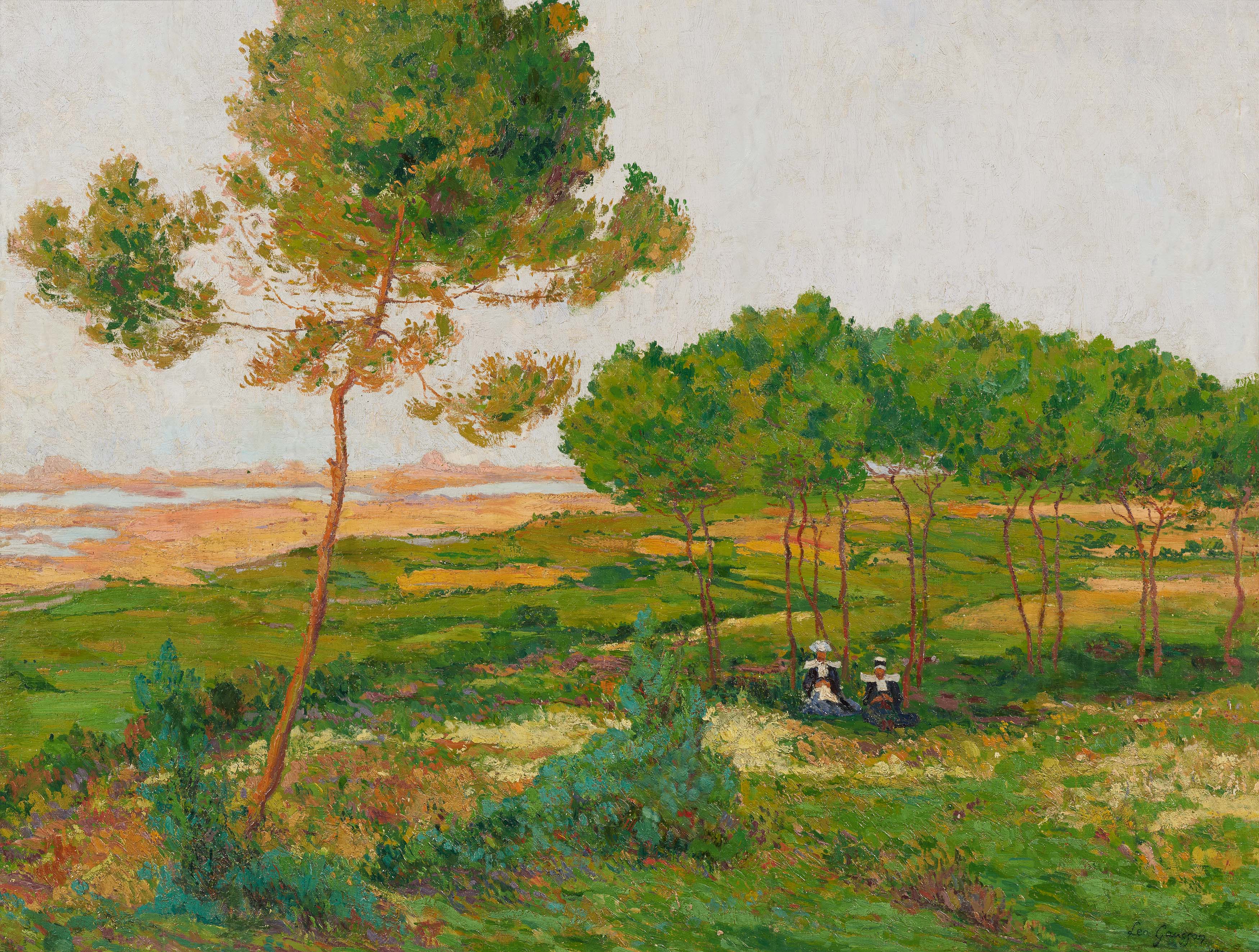 Leo Gausson - Landschaft in der Bretagne, 76877-5, Van Ham Kunstauktionen