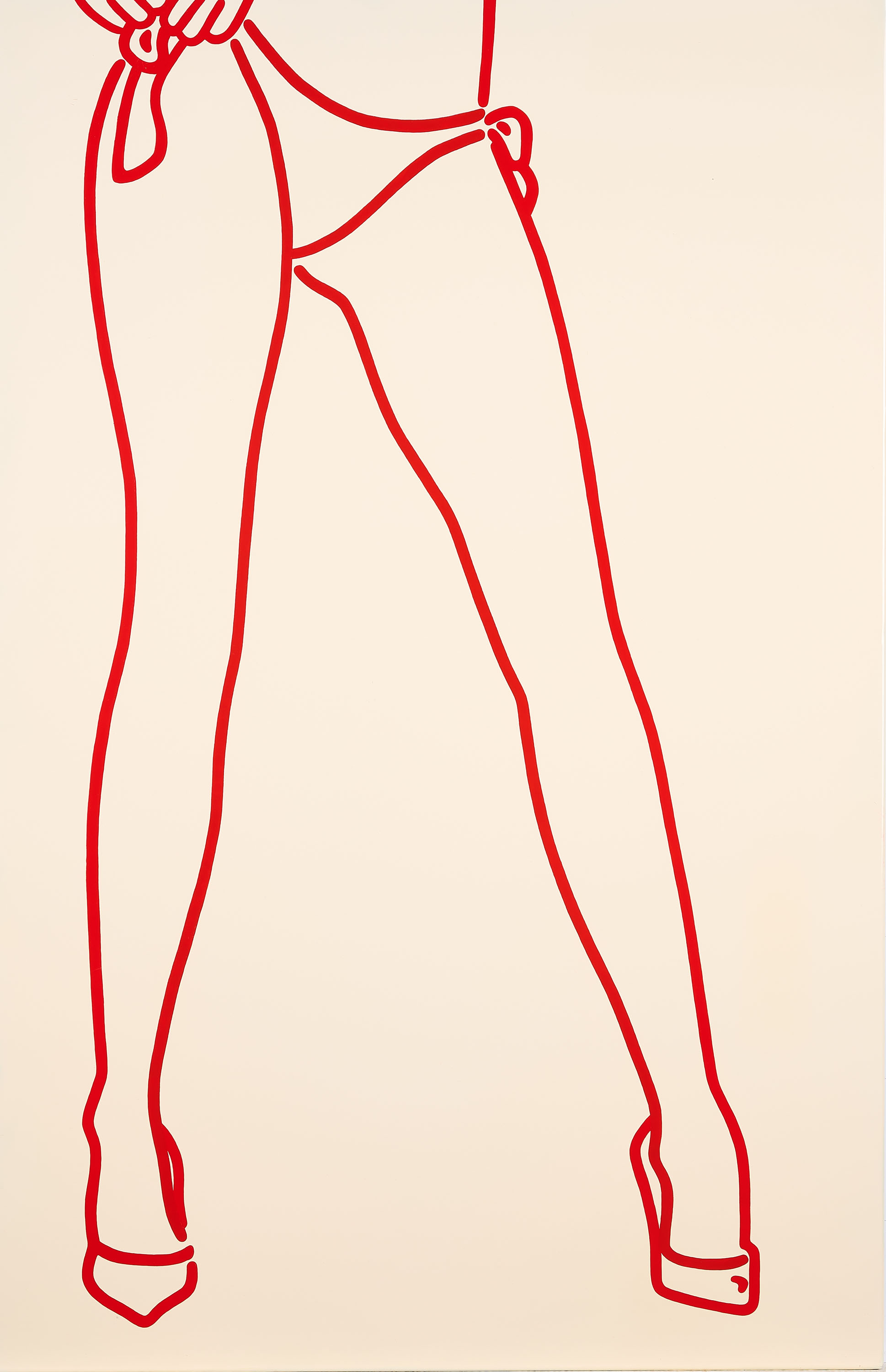 Lucie Bennett - Red Felt Tip Girl II, 76224-4, Van Ham Kunstauktionen