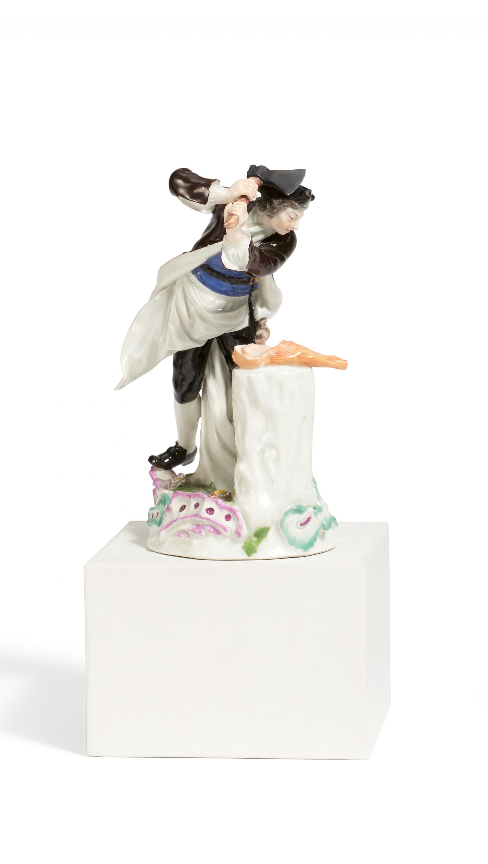 Meissen - Figur des Fleischers aus der Cris de Paris, 80170-2, Van Ham Kunstauktionen