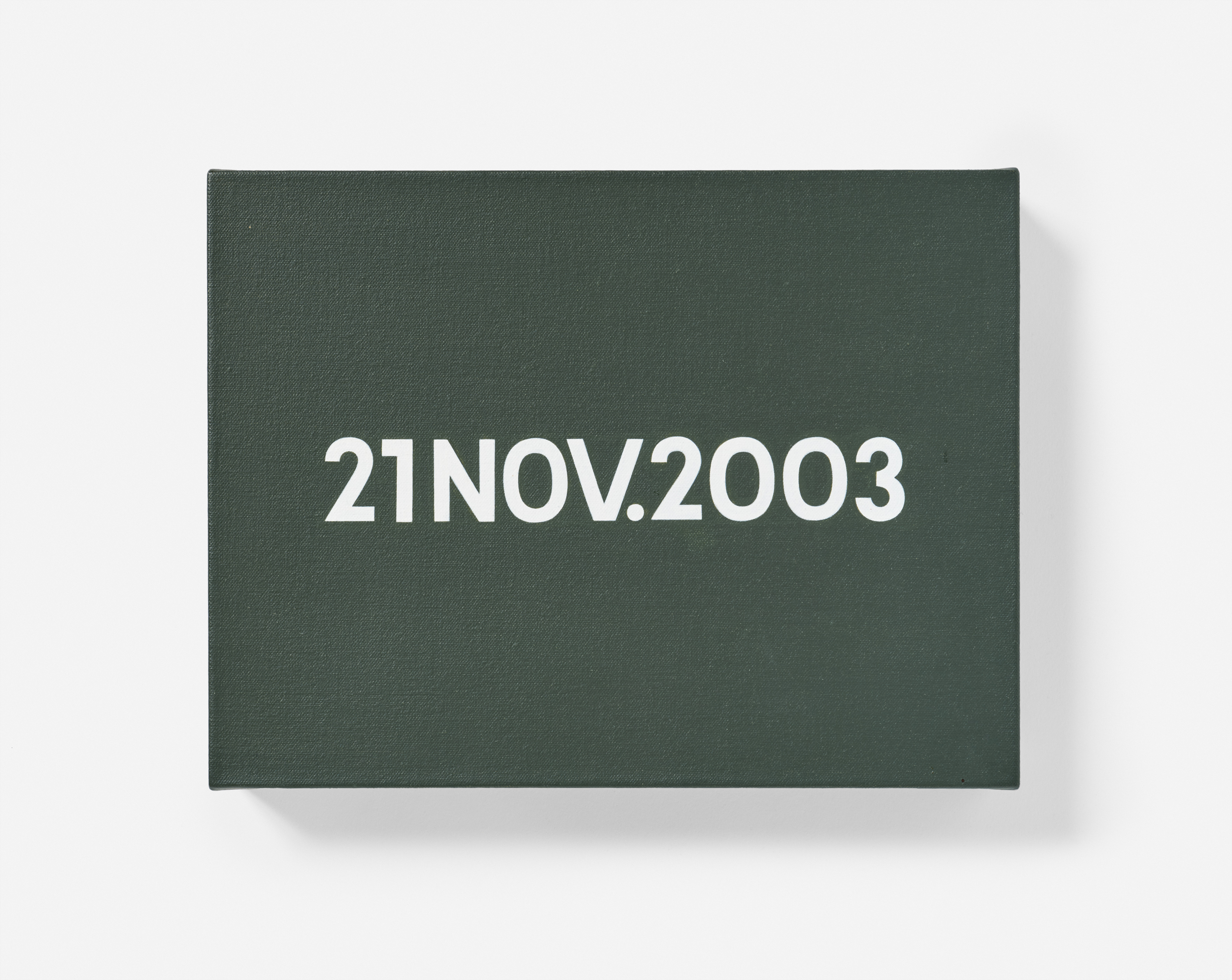 On Kawara - 21 NOV 2003, 79527-266, Van Ham Kunstauktionen