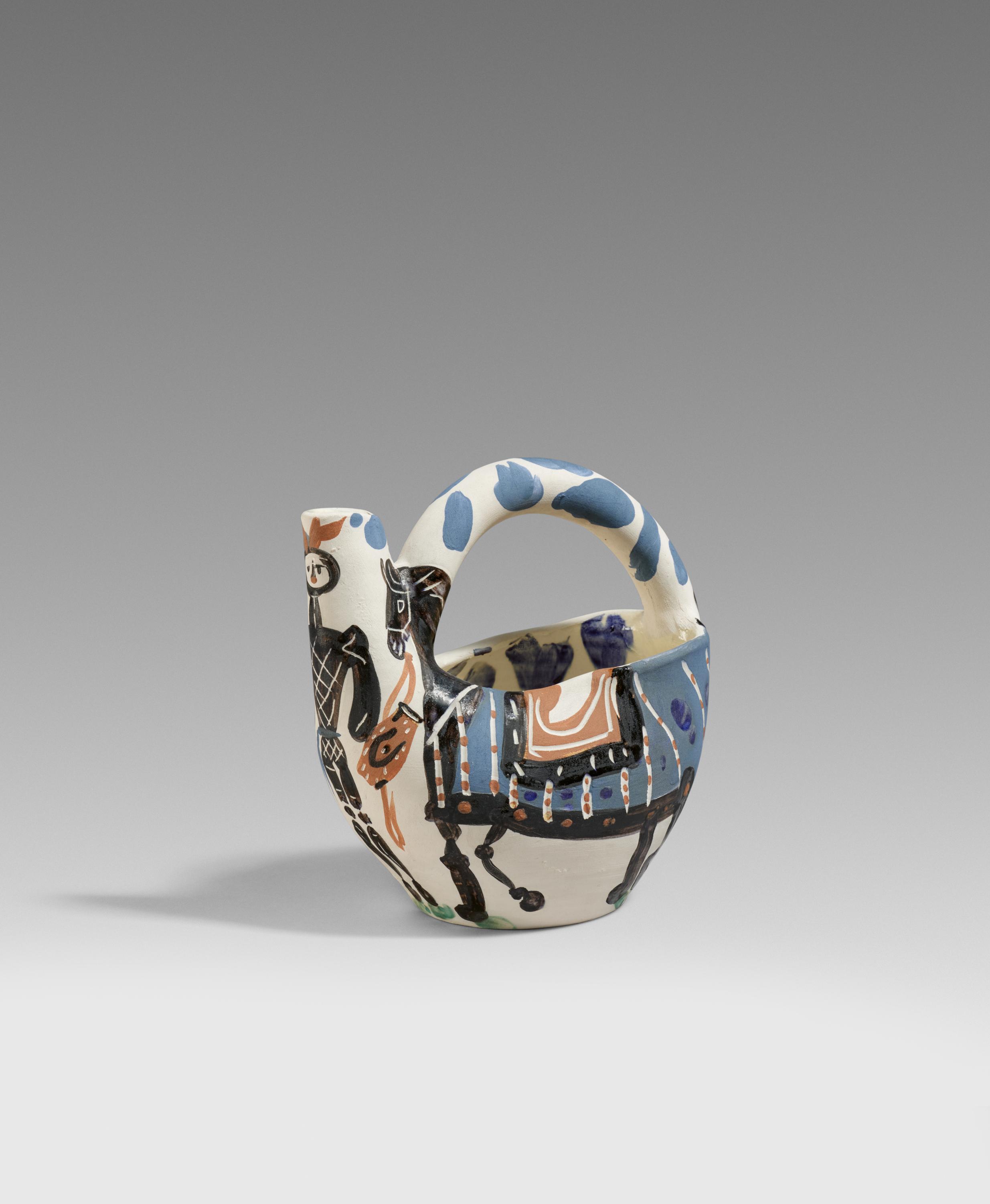 Pablo Picasso Ceramics - Cavalier and Horse, 79659-1, Van Ham Kunstauktionen