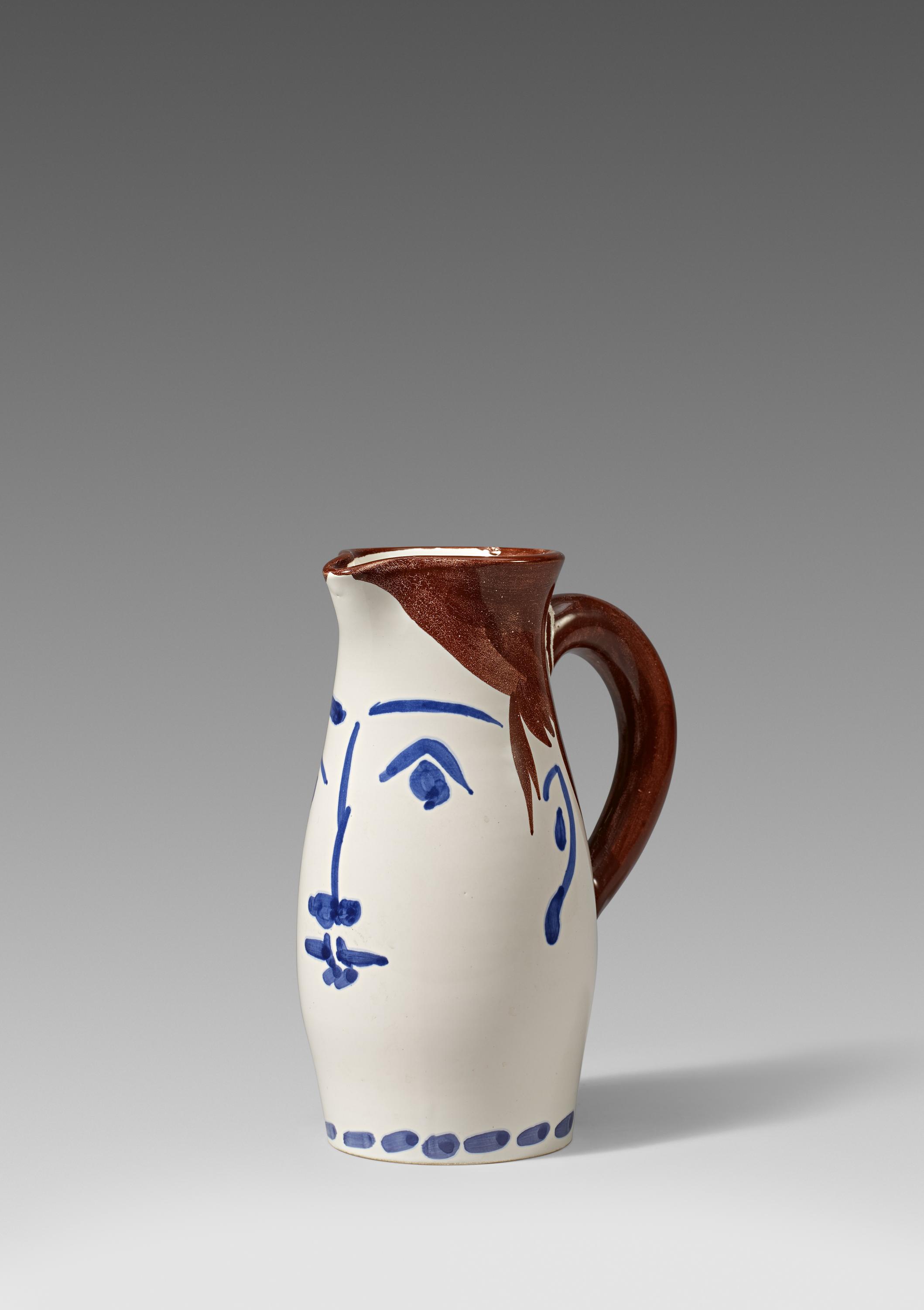 Pablo Picasso Ceramics - Face tankard, 80251-1, Van Ham Kunstauktionen