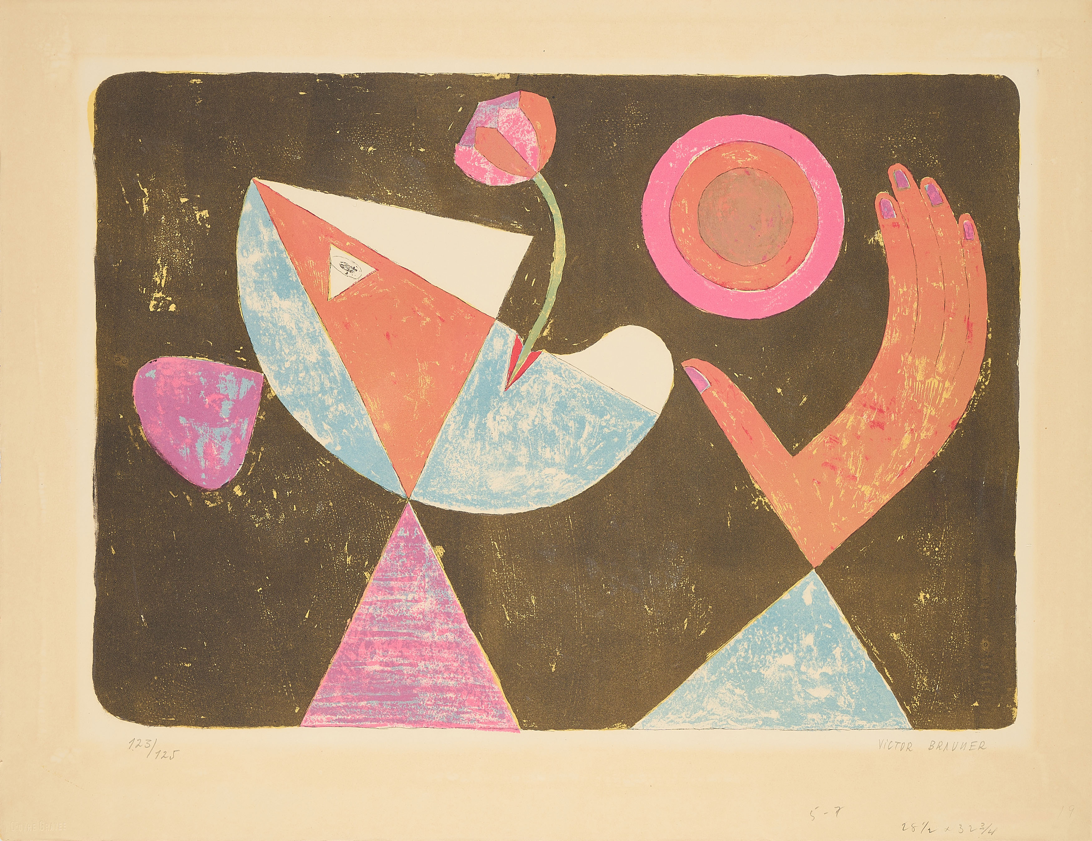 Victor Brauner - La Fiancee heliotropique, 78049-25, Van Ham Kunstauktionen