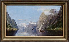 Georg Anton Rasmussen - Sommertag im Fjord, 78039-3, Van Ham Kunstauktionen