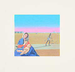 Peter Blake - Ohne Titel Madonna at Venice Beach, 77404-67, Van Ham Kunstauktionen