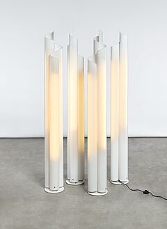 Artemide - Paar grosse Bodenleuchten Mezzachimera, 77970-24, Van Ham Kunstauktionen