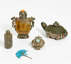 Fuenf Objekte aus Silber, 66016-4, Van Ham Kunstauktionen