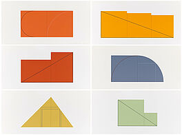 Robert Mangold - Multiple Panel Paintings A Book of Silk Screen Prints, 68028-29, Van Ham Kunstauktionen