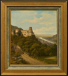 Georg Emil Libert - Blick ueber Heidelberg mit dem Schloss, 79166-2, Van Ham Kunstauktionen