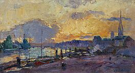 Albert Marie Lebourg - La Seine a Rouen, 64545-31, Van Ham Kunstauktionen