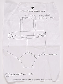 General Idea AA Bronson Felix Partz und Jorge Zontal - Jockey Short Shopping Bag, 75280-111, Van Ham Kunstauktionen