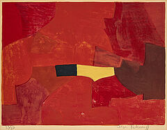 Serge Poliakoff - Composition lie-de-vin jaune et noire, 80341-18, Van Ham Kunstauktionen