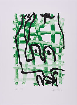 Georg Baselitz - Ohne Titel, 75687-2, Van Ham Kunstauktionen