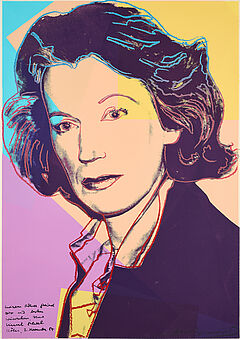 Andy Warhol - Mildred Scheel, 79863-1, Van Ham Kunstauktionen