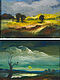 Olga Bontjes van Beek - Landschaft mit bewoelktem Himmel, 73318-34, Van Ham Kunstauktionen