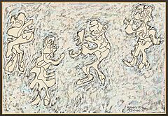 Jean Dubuffet - Quatre Personnages, 77562-1, Van Ham Kunstauktionen