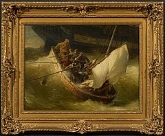 Andreas Achenbach - Das Lotsenboot, 79365-4, Van Ham Kunstauktionen