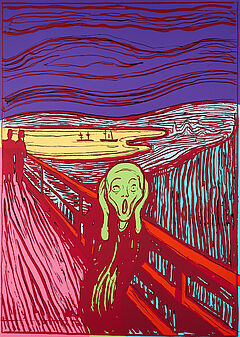 Andy Warhol - The Scream after Munch, 79898-3, Van Ham Kunstauktionen