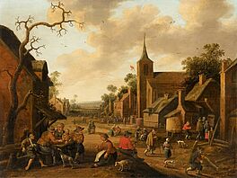 Joost Cornelisz Droochsloot - Dorfstrasse, 54913-2, Van Ham Kunstauktionen