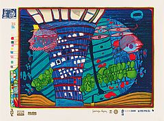 Friedensreich Hundertwasser - Look at it on a Rainy Day, 79925-1, Van Ham Kunstauktionen