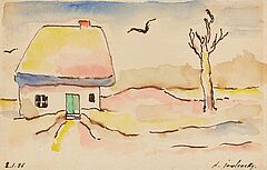 Alexej Jawlensky - Landschaft mit Haus und Baum, 79035-4, Van Ham Kunstauktionen
