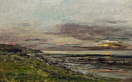 Charles Francois Daubigny - Maree basse a Villerville, 53558-1, Van Ham Kunstauktionen