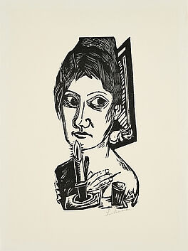 Max Beckmann - Frau mit Kerze, 79800-1, Van Ham Kunstauktionen