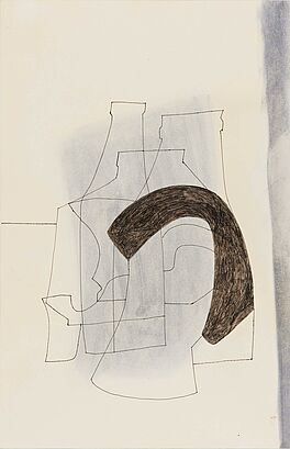 Ben Nicholson - Still life with curved black form, 76998-5, Van Ham Kunstauktionen