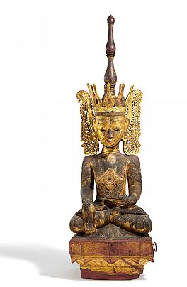 Grosser Birma-Buddha Jambupati, 79955-27, Van Ham Kunstauktionen