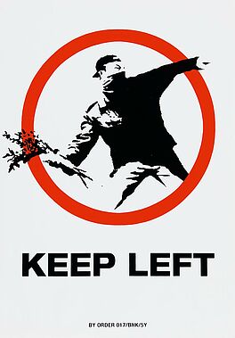 Banksy - Keep left, 58346-2, Van Ham Kunstauktionen