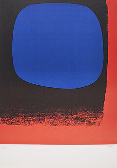 Rupprecht Geiger - blau-schwarz-rot, 73288-102, Van Ham Kunstauktionen