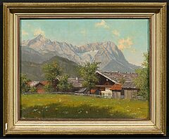 Albert Neger - Das Zugspitzmassiv bei Garmisch, 73543-8, Van Ham Kunstauktionen