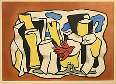 Fernand Leger - LOiseau rouge dans le Bois, 62313-310, Van Ham Kunstauktionen