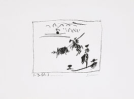 Pablo Picasso - La Pique Aus A los Toros avec Picasso, 73449-2, Van Ham Kunstauktionen