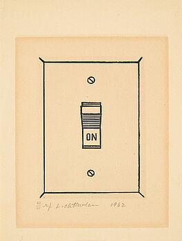 Roy Lichtenstein - On Aus The International Anthology of Contemporary Engraving Vol 5 The International Avant-Garde America Discovered, 80429-3, Van Ham Kunstauktionen